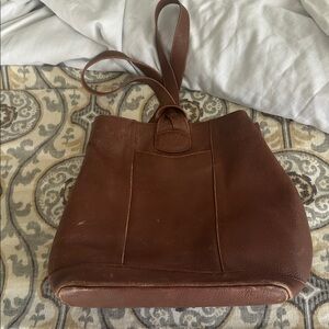 ORVIS Bullhide Grained Leather Backpack Bag